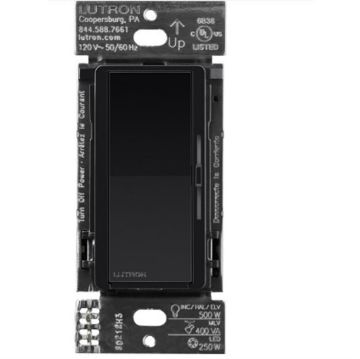 Picture of Lutron Diva Smart Dimmer Switch ELV+ for Caseta Systems (black)