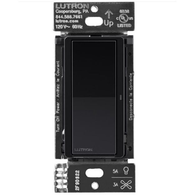 Picture of Lutron Caseta Claro Smart Switch (black)