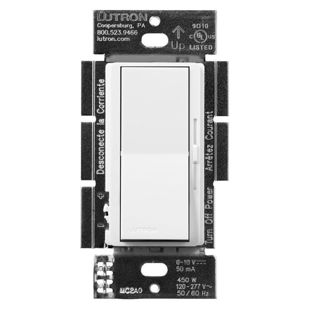 Picture of Lutron DIVA Paddle Switch 0-10V 450W CLAM