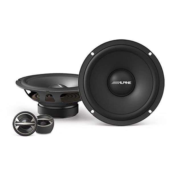 Picture of Alpine 6.5" Component Speakers with Grills
