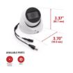Picture of IC Realtime 8MP HDAVS Indoor/outdoor Mid Size Eyeball Dome C