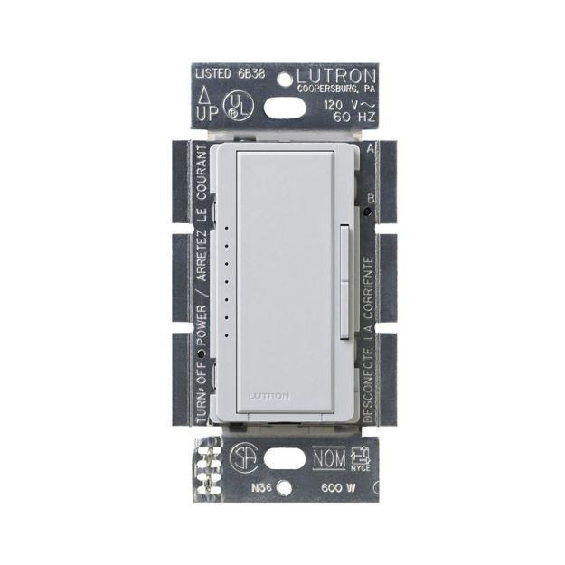 Picture of Lutron Maestro Multi-Location CFL/LED Dimmer (palladium)