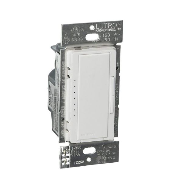 Picture of Lutron Maestro Multi-Location CFL/LED Dimmer (white)