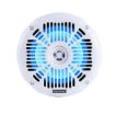 Picture of Memphis Audio 6.5" Marine Grade Coaxial Speakers, White with Blue LED - Pair