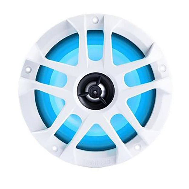 Picture of Memphis Audio 6.5" Marine Grade Coaxial Speakers w/RGB LED - Pair