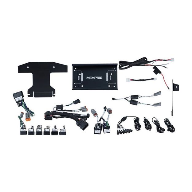 Picture of Memphis Audio 2014+ Direct Harley Brackets & Harnesss