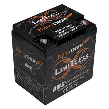 Picture of Limitless Lithium Nano OEM Elite 27AH 2500W Motorcycle/Powersports