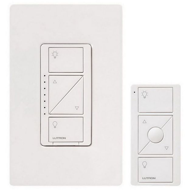Picture of Lutron Caseta Wireless In-Wall Dimmer w/Pico RC Kit (white)