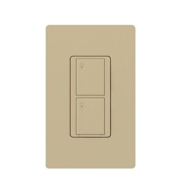 Picture of Lutron Caseta 5A 2-Button RF Switch (ivory)