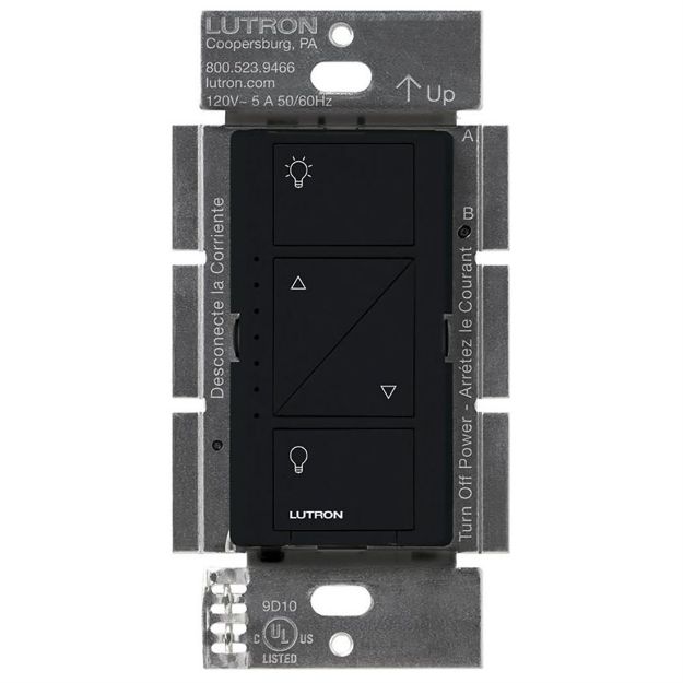 Picture of Lutron Caseta Wireless Multi-Location In-Wall Dimmer (black)