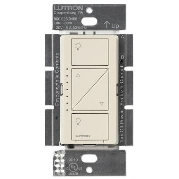 Picture of Lutron Caseta Wireless Multi-Loc In-Wall Dimmer (lt. almond)
