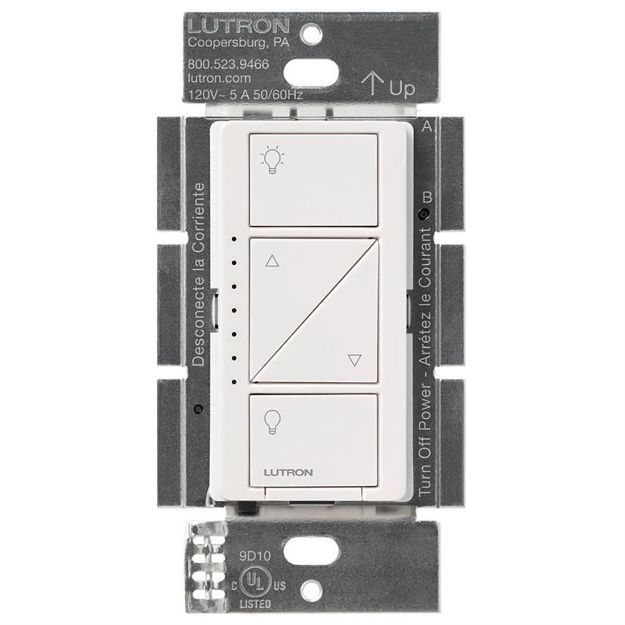 Picture of Lutron Caseta Wireless Multi-Location In-Wall Dimmer (white)