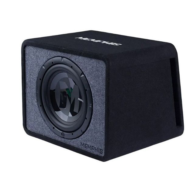 Picture of Memphis Audio 600 Watt 12" Loaded Subwoofer in Sub Box Enclosure 2 Ohm