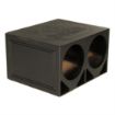 Picture of QBOMB 2hole 12" Triangle Ported Finished w/Bed Liner