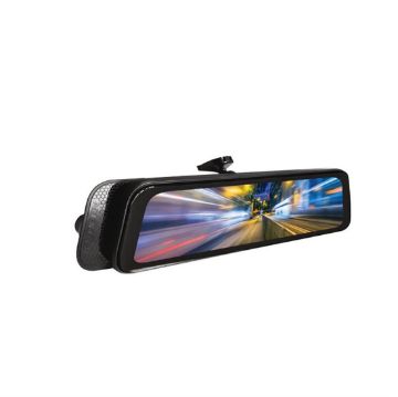 Picture of Rydeen Dual-Channel Digital Mirror with 10-inch Full Touch Screen Display.