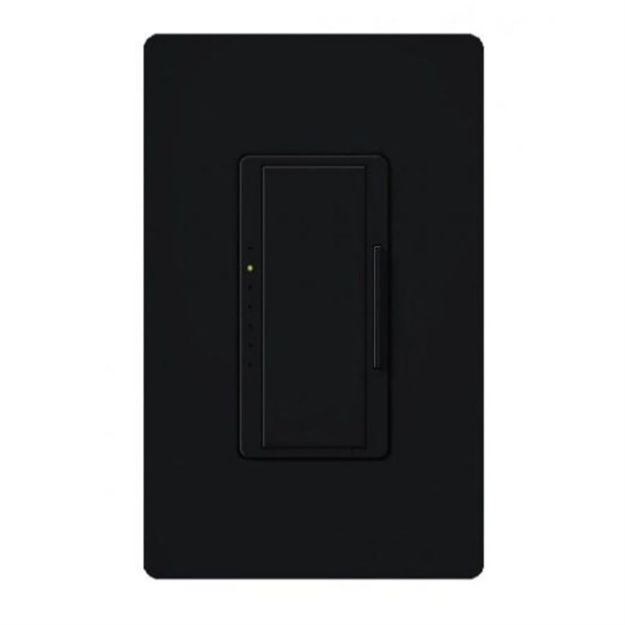 Picture of Lutron RadioRA2 Maestro 600W/600VA Neutral Dimmer (midnight)