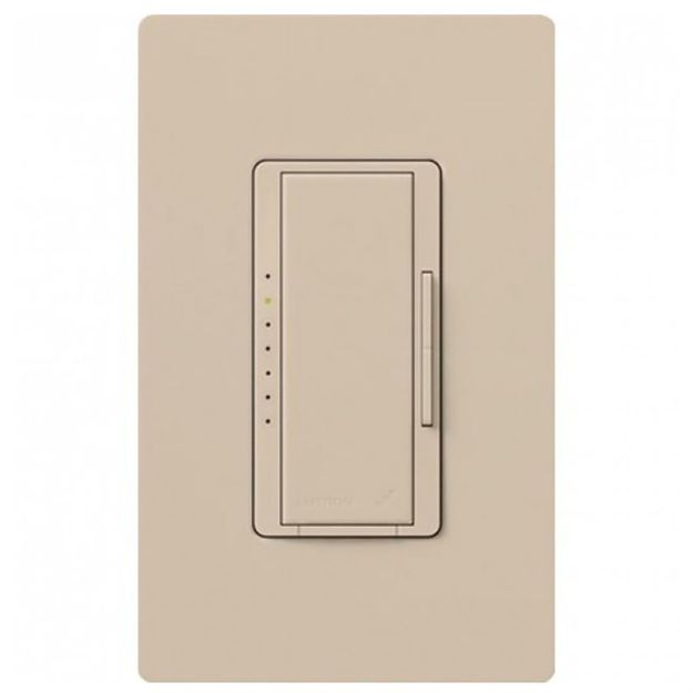 Picture of Lutron RadioRA2 Maestro 600W/600VA Neutral Dimmer (taupe)