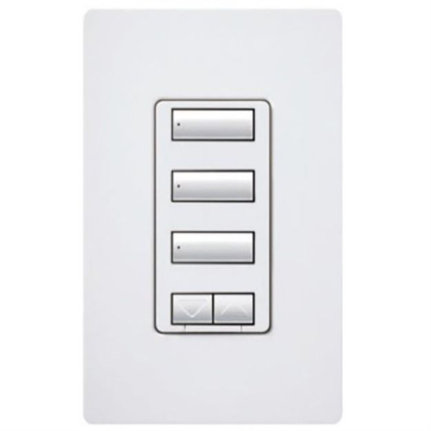 Picture of Lutron RadioRA2 CL RA2 HYBRID 3BSRL WALL (Light Almond)
