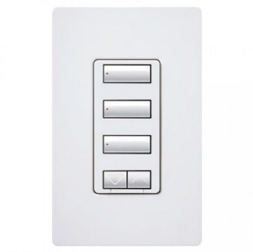 Picture of Lutron RadioRA2 HYBRID 3BSRL WALL (white)
