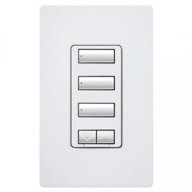 Picture of Lutron RadioRA2 HYBRID 3BSRL WALL (white)