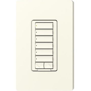 Picture of Lutron 6-Button with raise/lower (biscuit)