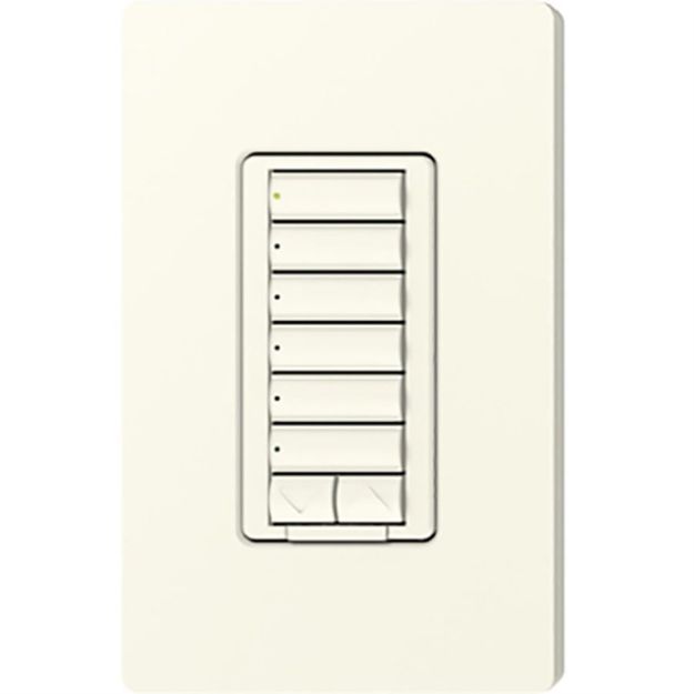 Picture of Lutron 6-Button with raise/lower (biscuit)