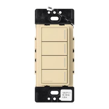 Picture of Lutron RadioRA 3 Sunnata Hybrid Keypad 4 Button(ivory)