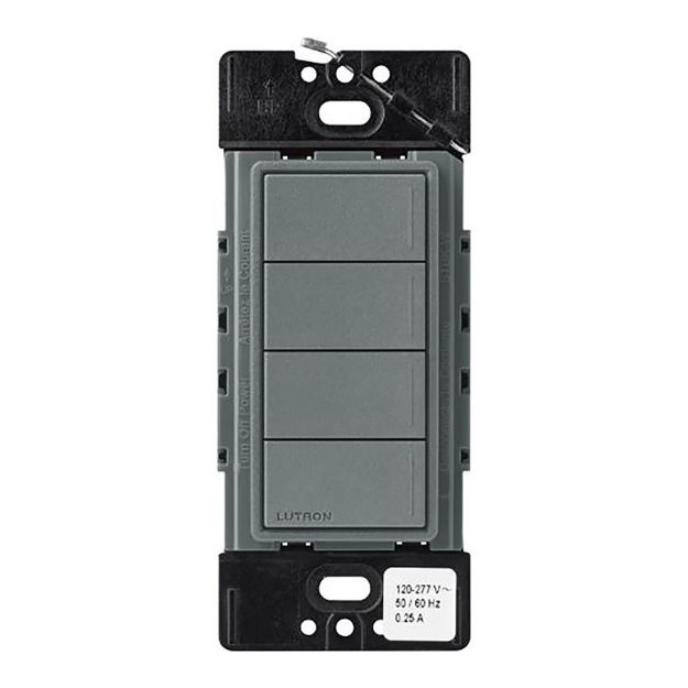 Picture of Lutron RadioRA 3 Sunnata Hybrid Keypad 4 Button(slate)
