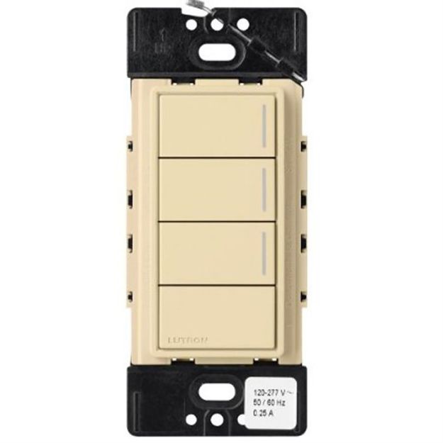 Picture of Lutron RadioRA 3 Sunnata 3-button Keypad w/Raise/lower(ivory)