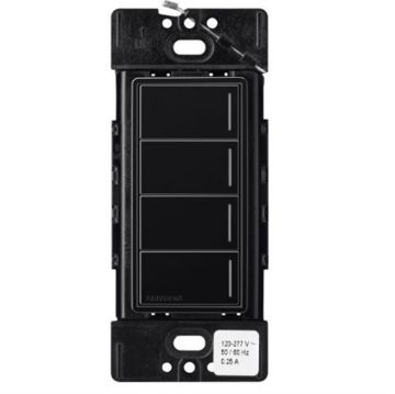 Picture of Lutron RadioRA 3 Sunnata 4-button Keypad(black)