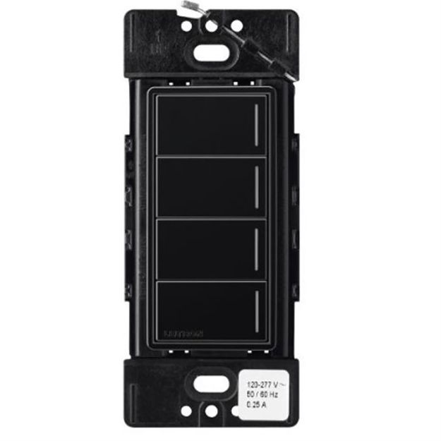Picture of Lutron RadioRA 3 Sunnata 4-button Keypad(black)