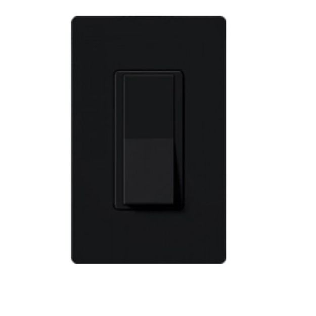 Picture of Lutron Claro Satin Color 1-Pole Switch (midnight)