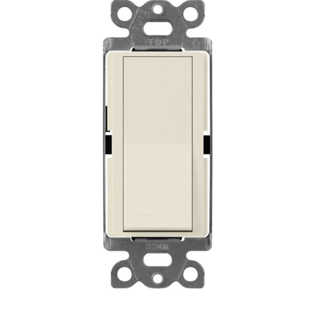Picture of Lutron Claro Satin Color 1-Pole Switch (pumice)