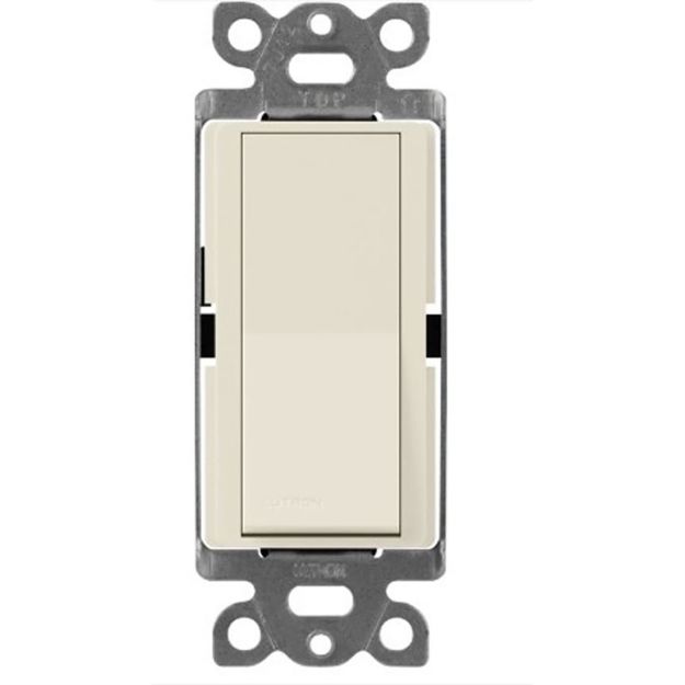 Picture of Lutron Claro 3-Way Satin Color Switch (pumice)