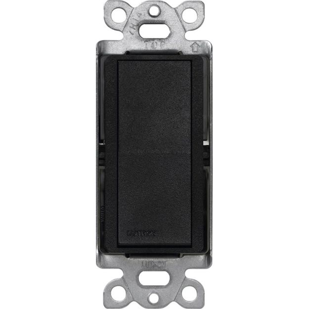 Picture of Lutron Claro Satin Color 4-Way Switch (midnight)
