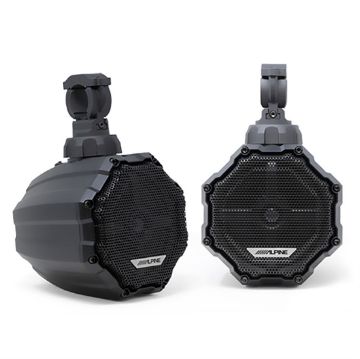 Picture of Alpine Universal 6.5" Weather Resistant Cage Mount Powersports RGB  Speaker Pods (pair)