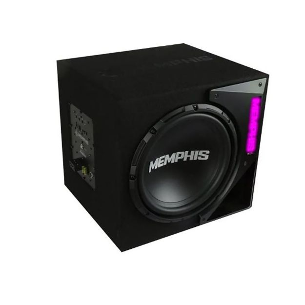 Picture of Memphis Audio Single  12″ Ported SR Bass Package w/ 250w Amp