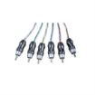 Picture of Memphis Audio 17 Ft, 6-Channel Ultra Twisted Pair RCA Interconnect Cable