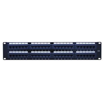 Picture of Vanco Category 6 Patch Panel- 48 Port & 2U Rack Space
