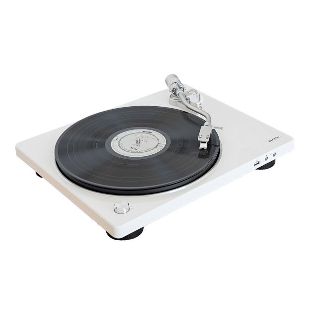Picture of Denon Hi-Fi Belt Driven Turntable w/ USB-A port (white)