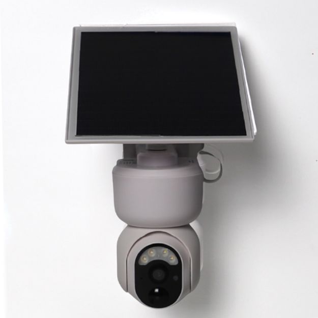Picture of MergeWiFi Intelligent 4G Solar Alert Camera w/Sim Card, White