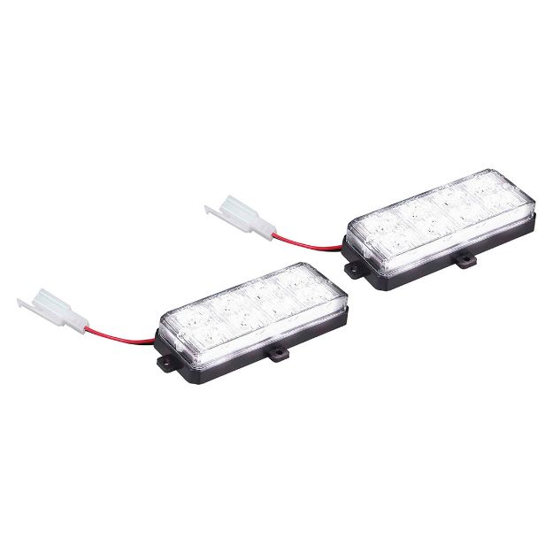 Picture of Heise White Grille Strobe Light Kit - 8 LED, 2-Pack