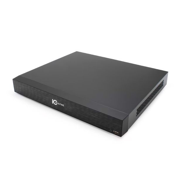 Picture of IC Realtime 8 Channel 1U 6TB NVR - Integrated 8 Port POE Swi