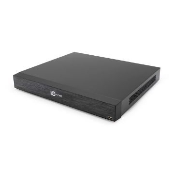 Picture of IC Realtime 16 Channel 1U NVR - Integrated 16 Port POE Switc