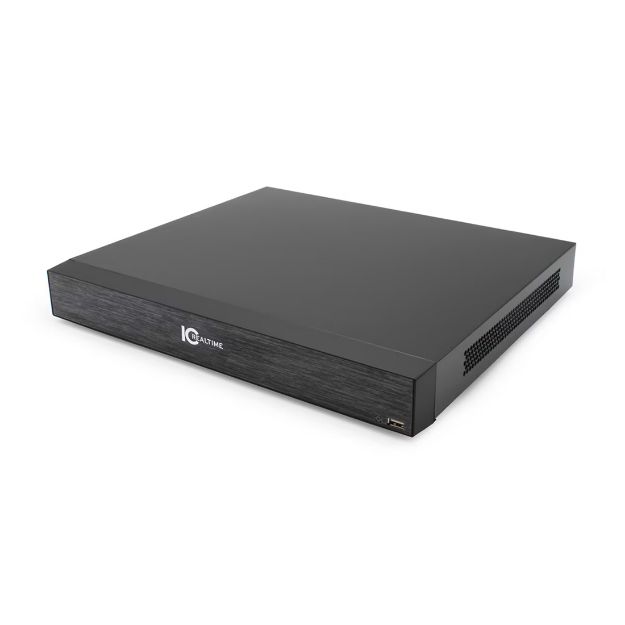 Picture of IC Realtime 16 Channel 1U NVR - Integrated 16 Port POE Switc