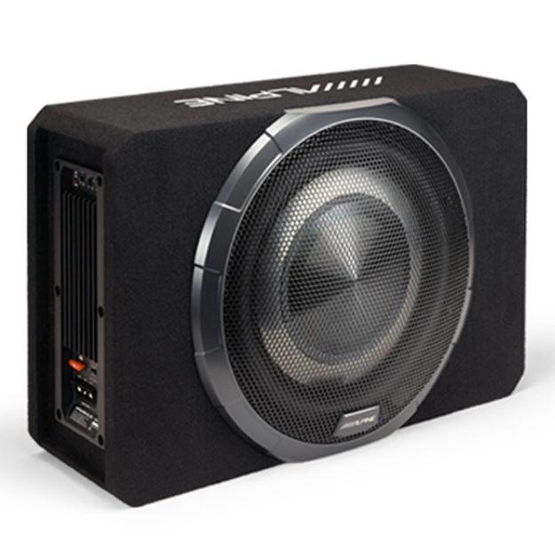 Picture of Alpine BassRev 12" Subwoofer & 400W Amp Enclosure