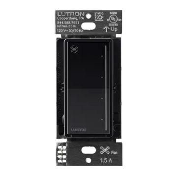 Picture of Lutron RadioRA3 Sunnata RF Fan Speed Control (black)