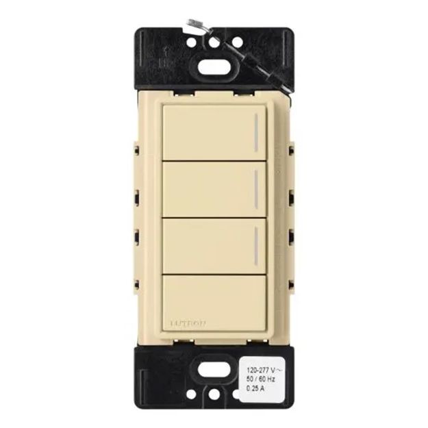 Picture of Lutron RadioRA 3 Sunnata 3-button Hybrid Keypad w/Raise/lower(ivory)