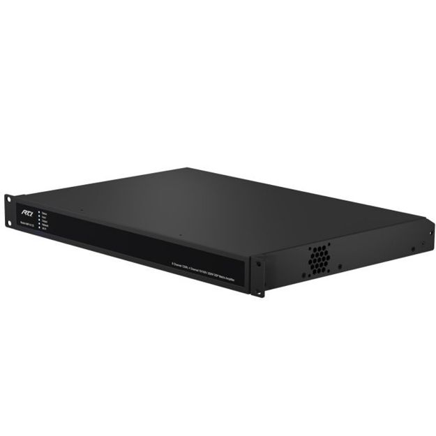Picture of RTI 8 Channel 125W 4 Channel 70/100V 250W DSP Matrix Amplifi