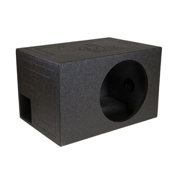 Picture of SPL Boxes Single 12" Side Ported Enclosure, Bedliner Finish